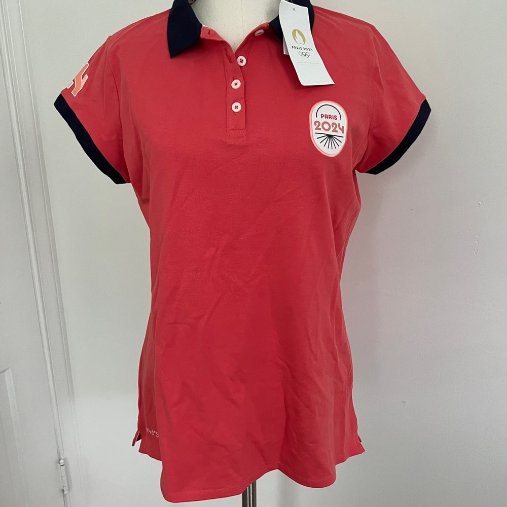 Women’s Paris 2024 Olympic Polo shirt NWT